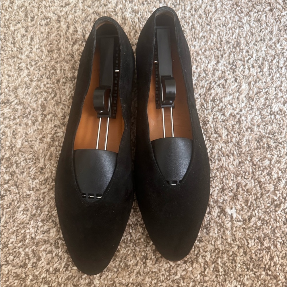 Sezane Matilda Black Low Ballerinas Ballerina Flats 40 / 9 - Picture 3 of 10
